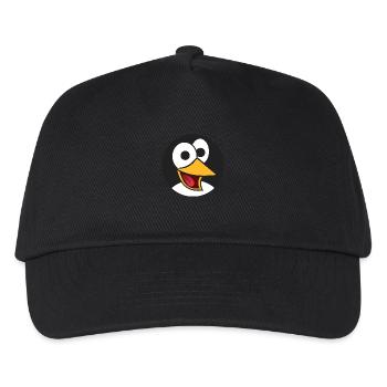 penguin102 - Casquette de baseball Enfant - noir - Devant