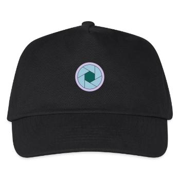 Blende - Kinder Basecap - Schwarz - Vorne