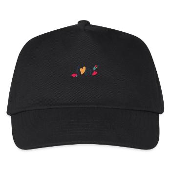 love - Kids’ Baseball Cap - black - Front