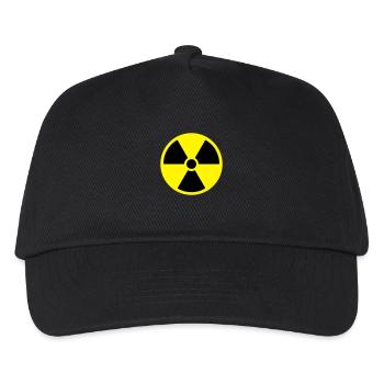 radioactive - Kids’ Baseball Cap - black - Front