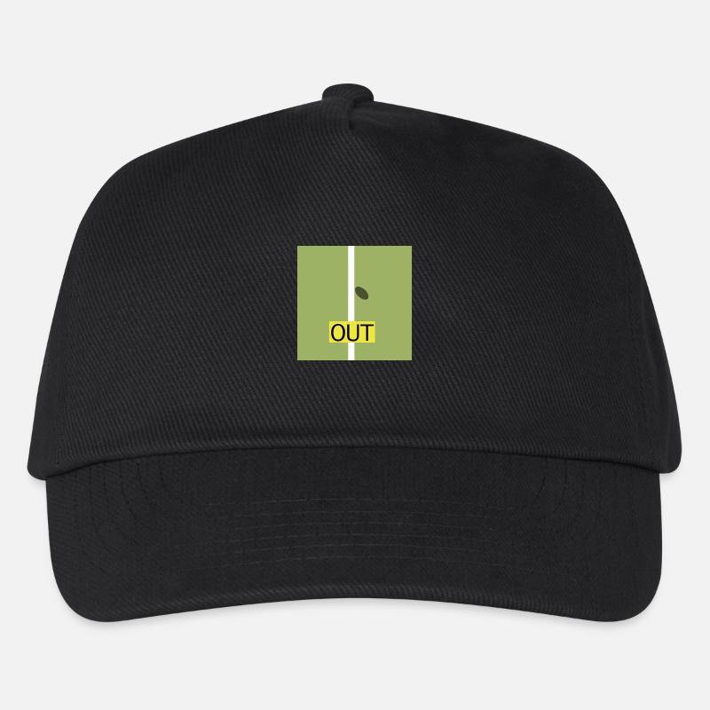 out - Kinder Basecap - Schwarz