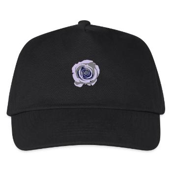 rose - Kids’ Baseball Cap - black - Front