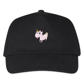 Tiny unicorn - Kids’ Baseball Cap - black - Front