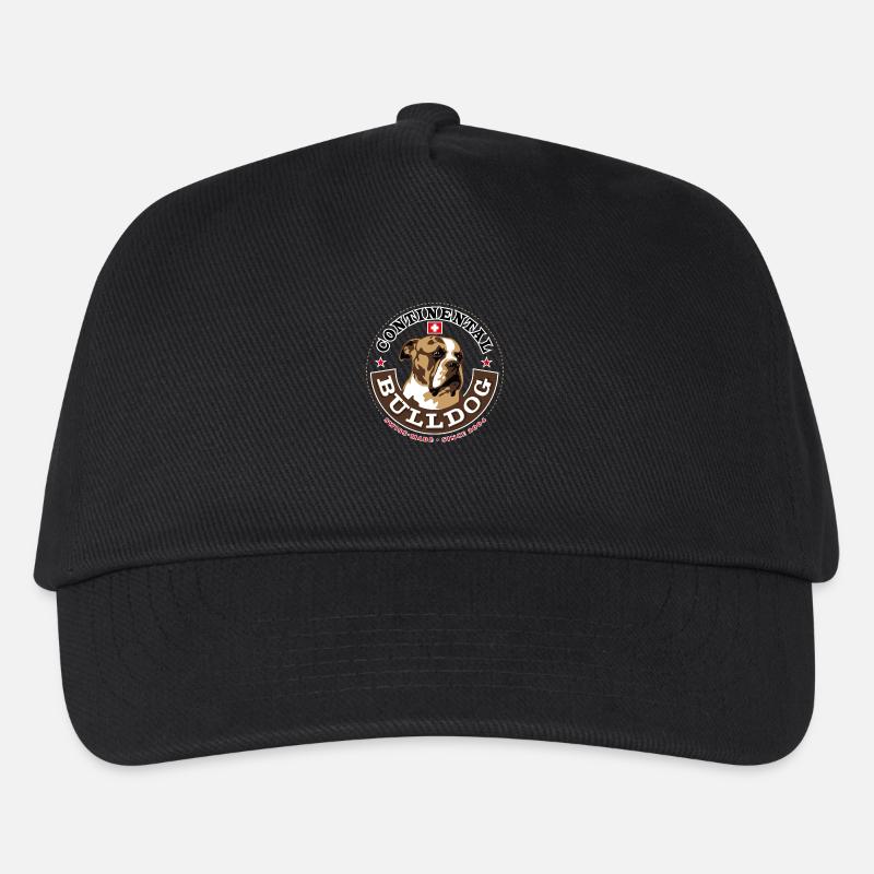 Continental Bulldog - Kinder Basecap - Schwarz