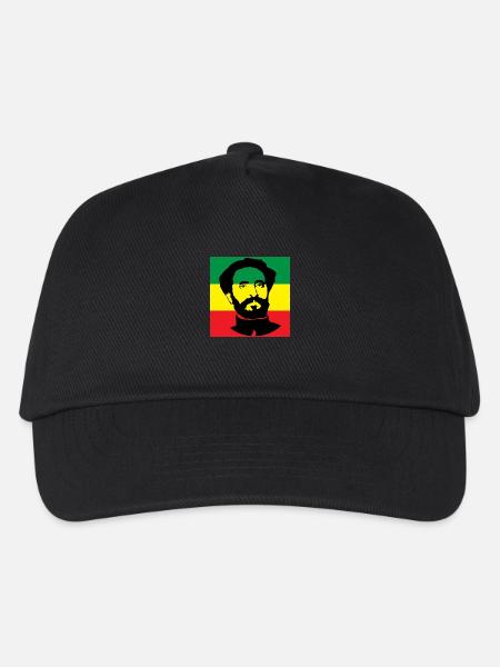 Reggae - Kinder Basecap - Schwarz