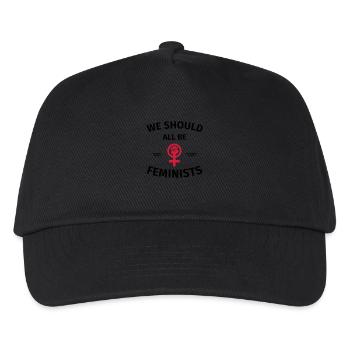 Feminism Feminist - Kids’ Baseball Cap - black - Front