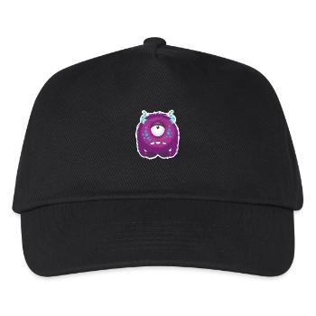 Süßes kleines trauriges Monster - Kinder Basecap - Schwarz - Vorne