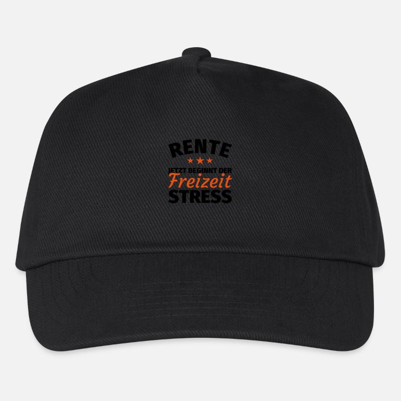 Geschenk Rente Ruhestand - Kinder Basecap - Schwarz