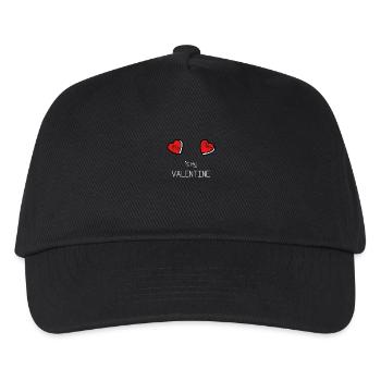 Design 143180864 - Kids’ Baseball Cap - black - Front