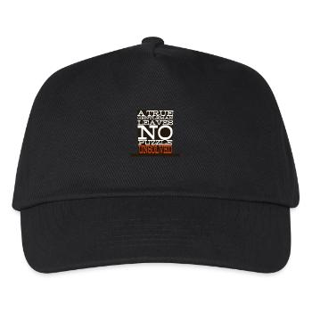 "A True Gentleman..." Design - Kids’ Baseball Cap - black - Front