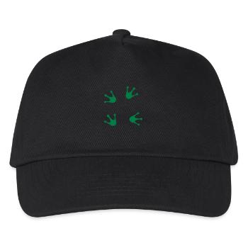 frog - Kinder Basecap - Schwarz - Vorne