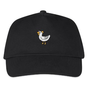 chicken - Kids’ Baseball Cap - black - Front