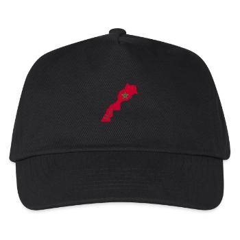 Maroc 2 - Casquette de baseball Enfant - noir - Devant