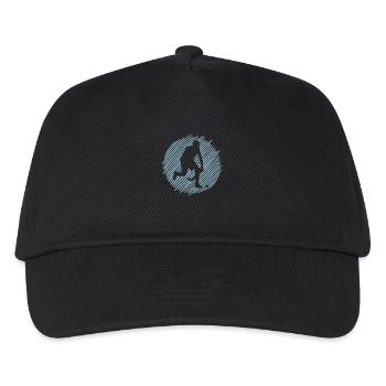 Feldhockey Spieler - Kinder Basecap - Schwarz - Vorne