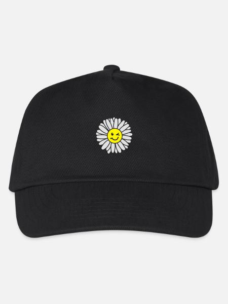 Marguerites - marguerites marguerites - - Casquette de baseball Enfant - noir