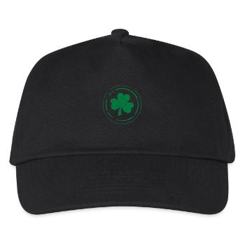 Irish clover de - Kinder Basecap - Schwarz - Vorne