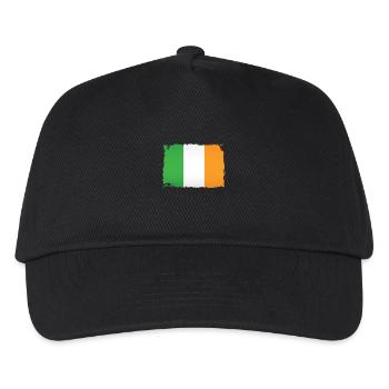 Irish flag de - Kinder Basecap - Schwarz - Vorne