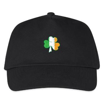 Irish flag de - Kinder Basecap - Schwarz - Vorne