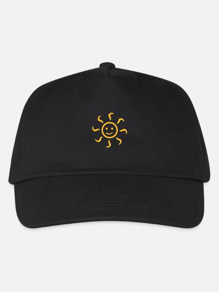 Sun - Kids’ Baseball Cap - black
