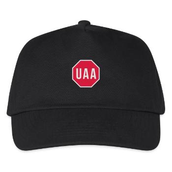 Genetics and DNA: Full stop for UAA - Kids’ Baseball Cap - black - Front
