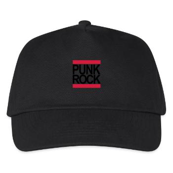 punkrock - Kinder Basecap - Schwarz - Vorne