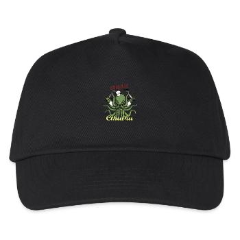 Kochen mit Cthulhu! - Kinder Basecap - Schwarz - Vorne