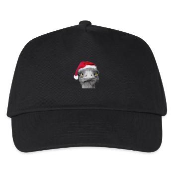 Nikolaus Strauss - Kinder Basecap - Schwarz - Vorne