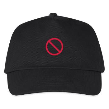 verboten__f1 - Casquette de baseball Enfant - noir - Devant
