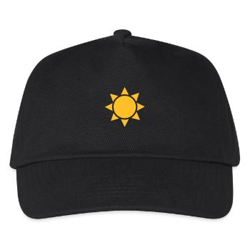 Sun - Kids’ Baseball Cap - black - Front