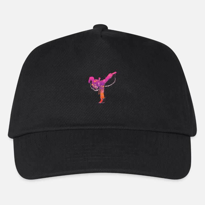 martial arts de - Kinder Basecap - Schwarz