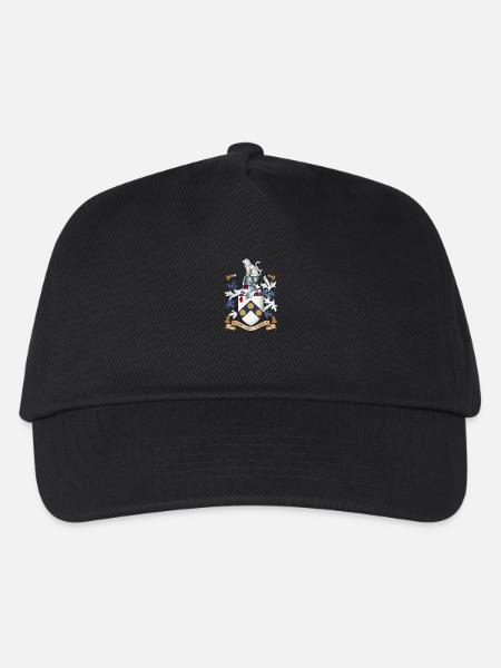 James Bonds Mantel-of-arms "Die Welt ist nicht - Kinder Basecap - Schwarz