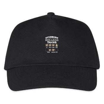 Formation de chien pour bulldogen - Casquette de baseball Enfant - noir - Devant