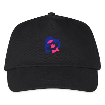 Ein Clown-Gesicht - Kinder Basecap - Schwarz - Vorne