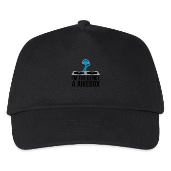 I'm the DJ not the jukebox - Kids’ Baseball Cap - black - Front