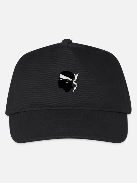 Korsika - Kinder Basecap - Schwarz