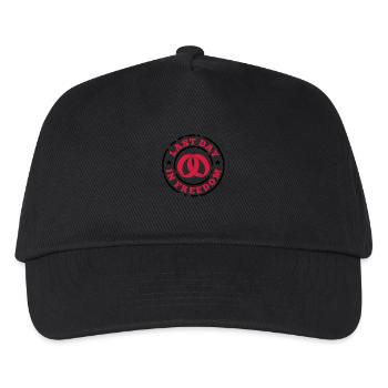 Last day in freedom - Kinder Basecap - Schwarz - Vorne