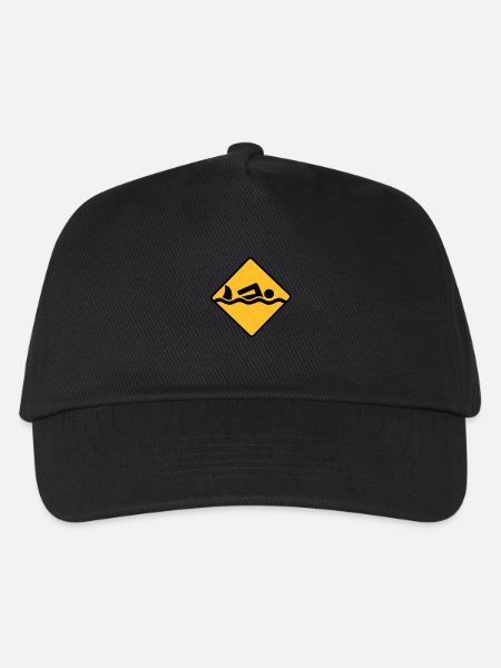 float - Kids’ Baseball Cap - black