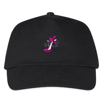 High-Heel - Kinder Basecap - Schwarz - Vorne