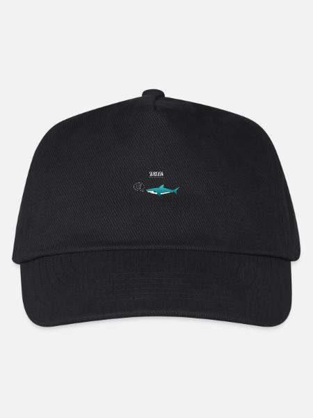 sharkasm - Kids’ Baseball Cap - black