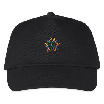 Music means Magic - Kinder Basecap - Schwarz - Vorne