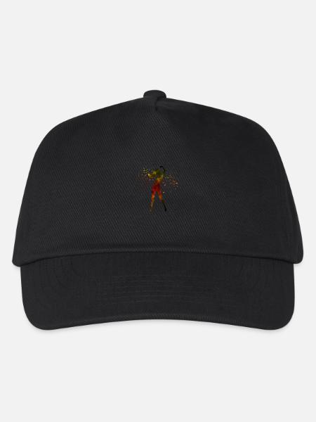 Galaxy Strong Pose - Kinder Basecap - Schwarz