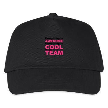 Awesome - Kids’ Baseball Cap - black - Front