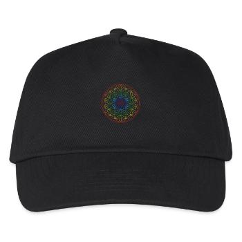 flower of Life - Kids’ Baseball Cap - black - Front