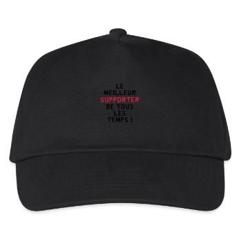 Supporter / Supportrice / Sport / Supporteur - Casquette de baseball Enfant - noir - Devant