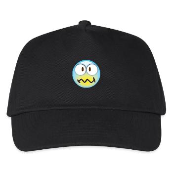 Smiley Creepy - Kids’ Baseball Cap - black - Front
