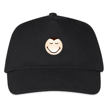 Smiley Halloween Dracula - Kinder Basecap - Schwarz - Vorne