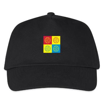 Volleyball - Volley Ball - Volley-Ball - Sport - Kids’ Baseball Cap - black - Front