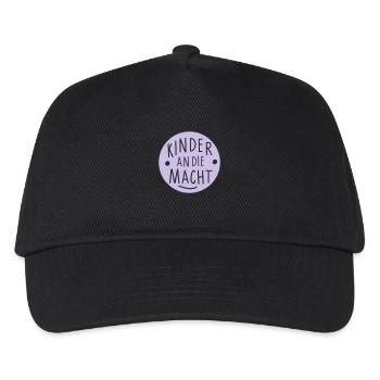 Kinder an die Macht - Kinder Basecap - Schwarz - Vorne
