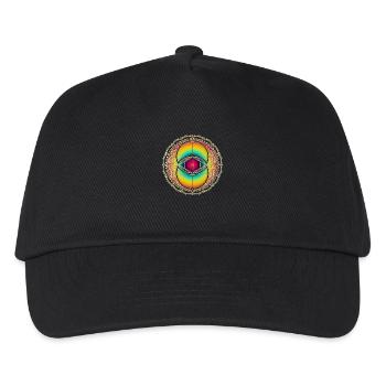 Vesica Piscis, Chalice Well, Avalon, Magic Symbol - Kids’ Baseball Cap - black - Front