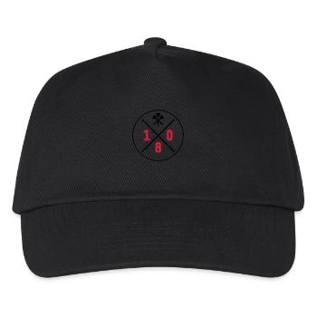 darts design 180 - Kinder Basecap - Schwarz - Vorne